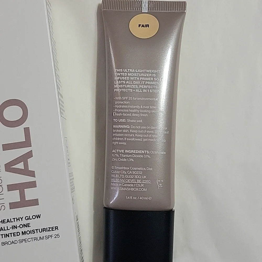 Smashbox Halo Healthy Glow Tinted Moisturizer Fair NIB